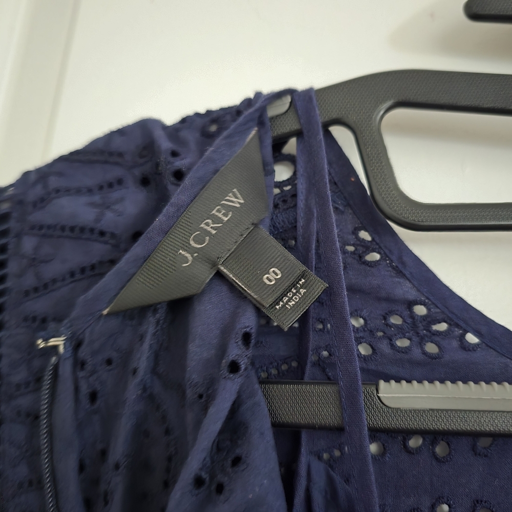 Jcrew Eyelet Dress With Slip - Picture 8 of 8